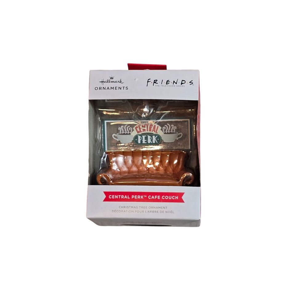 Hallmark Friends TV Series Central Park Cafe Couch Christmas Ornament NTW  2of 2